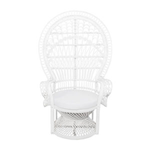 Peacock Chair White